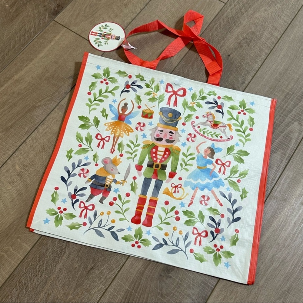 Homegoods TJMaxx Marshalls Viral Nutcracker Christmas
Print Shopper Tote Bag NWT